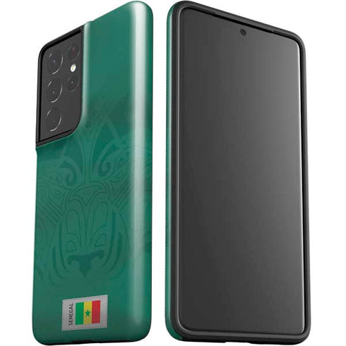 Senegal Soccer Flag Galaxy S21 Ultra 5G Pro Case
